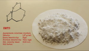 Hexamethylene triperoxide diamine HMTD by Explosiopedia.jpg