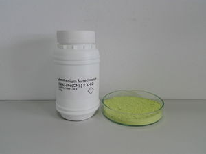 Ammonium ferrocyanide sample.jpg
