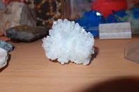Lab grown crystals of ammonium chloride from Crystal grower's collection.