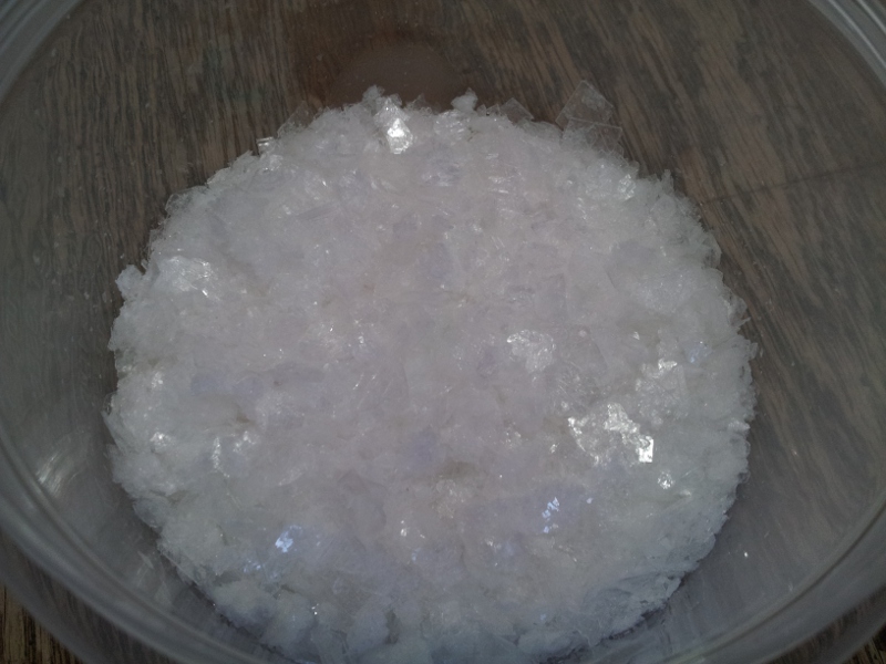 Kristal KClO3 Murni Yang Belum Dijadikan Powder