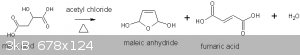malic acid to maleic anhydride and fumaric acid.gif - 3kB