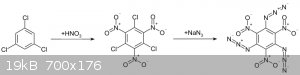 700px-1,3,5-Triazido-2,4,6-trinitrobenzene_synthesis01.svg.png - 19kB