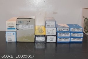03315 13 HPLC colums new in box - AGILENT  WATERS-  DISCOVERY - GE.jpg - 560kB