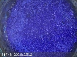 2 Filtrate crystalising on steam bath.jpg - 817kB