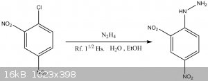 Nitrochlorobenzene to Nitropheylhydrazine.png - 16kB