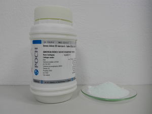 Ammonium Iron(II) sulfate hexahydrate sample.jpg