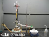 dripping ethanol into boiling HI.JPG - 92kB