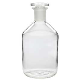 Wheaton Clear Reagent Bottles Narrow Mouth - ground glass stopper - edited.jpg - 3kB