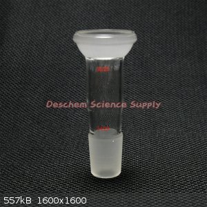 Glass adapter S35-20 female balljoint to 24-29 male ground joint pic4.jpg - 557kB