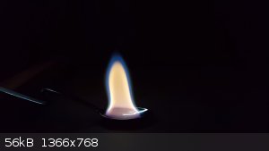 burning hydrogen cyanide.jpg - 56kB